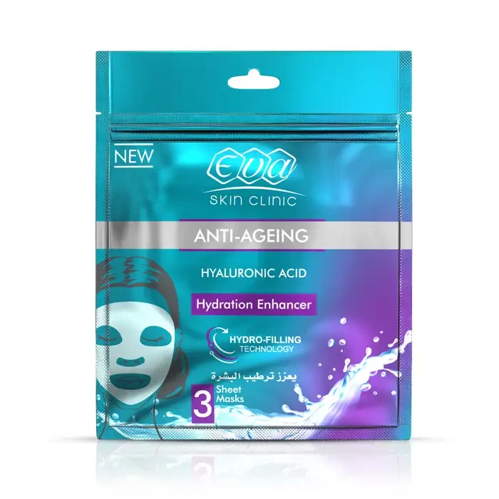 Eva Skin Clinic Hyaluronic Sheet Mask ( 3 Sheet Masks )