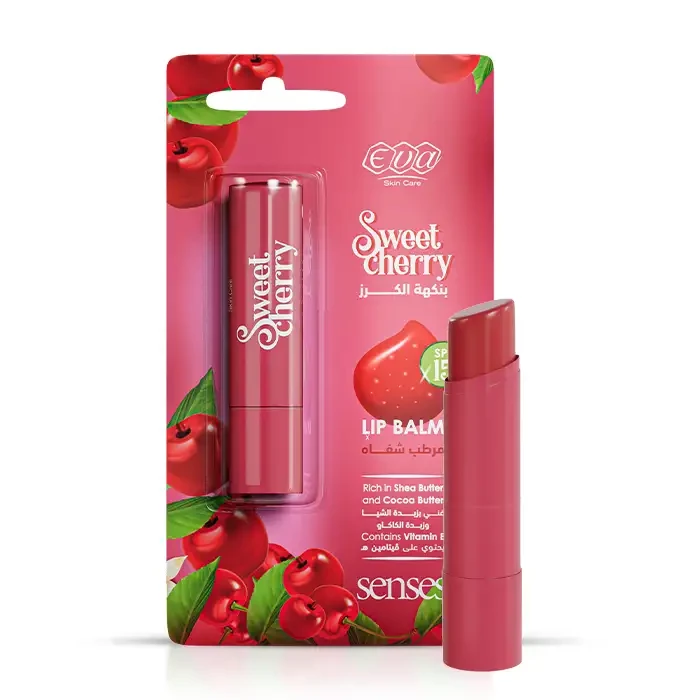 Eva Skin Care Senses Lip Balm Sweet Cherry 4 Gm